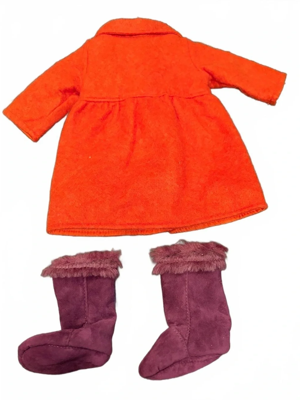 Our Generation Thrill in the Chill Orange Coat and Winter Outfit- 18 inch doll